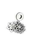 Işıltılı Kar Tanesi Charm | 925 Ayar Gümüş