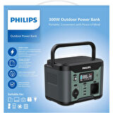 DLP8091CB Siyah Ac Dc Çıkışlı Taşınabilir Güç Kaynağı 300W