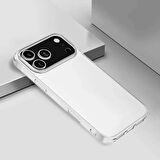 Iphone 17 PRO Uyumlu Şeffaf Kılıf Silikon ve Esnek
