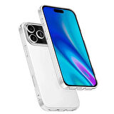 Iphone 17 Pro Max Uyumlu Şeffaf Kılıf Silikon Ve Esnek 