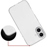 Iphone 17 Uyumlu Kılıf Şeffaf Silikon Ve Esnek
