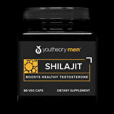 Men's Shilajit - 250 mg Shilajit Capsules - Energy Supplement - Supports Stamina & Endurance* - Gluten, Dairy & Soy Free - 60 Veg