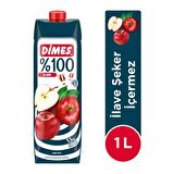 Dimes %100 Elma Meyve Suyu 1 Lt X 6 Adet