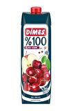 Dimes %100 Elma Vişne Meyve Suyu 1 Lt