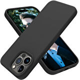 Iphone 14 Pro Max Silikon Yumuşak Lansman Kılıf Siyah