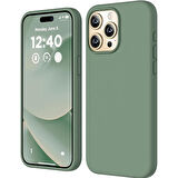 Iphone 15 Pro Max Kılıf Silikon Lansman Soft Yumuşak Kamera Korumalı Kapak