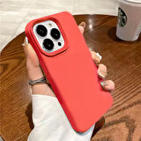 Iphone 16 Pro Uyumlu Kılıf Lansman Silikon Ve Esnek