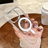 Iphone 16 Pro Uyumlu Kılıf Magsafe ve Şeffaf
