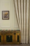 Massarelli Fon Perde Damask Desen Krem 1-2 Seyrek Pile 