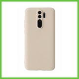 Bezos Redmi Note 8 Pro Kılıf First Silikon - Krem DMC