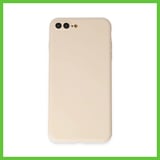 Bezos iPhone 7 Plus Kılıf First Silikon - Krem DMC