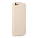 Bezos iPhone 7 Plus Kılıf First Silikon - Krem DMC