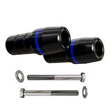 Yamaha YZF R25 Uyumlu Grenaj Koruma Takozu (2014-2018) (MAVİ)