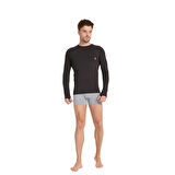  Erkek Siyah Parmak Detaylı Spor Body T-shirt: Hareket Özgürlüğü ve Şıklık Bir Arada