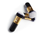 Demstar Professional Make-up Luxury Fondöten ve Allık Makyaj Fırçası Dm