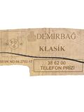 Demirbağ Telefon Prizi Sıva Altı Beyaz Klasik 386200