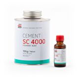 SC 4000 YAPIŞTIRICI (700 G) + E-40 SERTLEŞTİRİCİ (30 G)