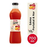 Dimes Sıkma %100 Portakal - Nar Suyu 700 Ml X 6 Adet