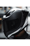 RAPID 2 RACE DEEPER FULLFACE MOTOSİKLET KASKI SİYAH CAMLI
