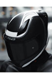 RAPID 2 RACE DEEPER FULLFACE MOTOSİKLET KASKI SİYAH CAMLI