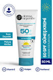 50+ SPF Yüksek Koruyucu Güneş Kremi 50 ml - Tahriş Önleyici, Nemlendirici - Hassas Ciltler Için