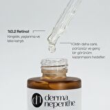 Retinol Gece Serumu 30 Ml - Yaşlanma Karşıtı, Kırışıklık ve Leke Giderici, Onarıcı