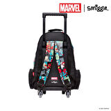 Smiggle - Marvel Çekçekli Işıklı Tekerlekli Çanta