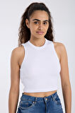 Ribanalı Fit Crop Atlet DNV-000135