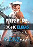 Garena Free Fire 100 + 10 Diamond Global