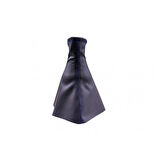 Alfa Romeo Gt  (2003-2005) Uyumlu Vites Körüğü Siyah Deri Mavi Dikiş