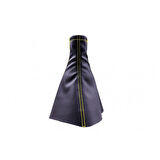 Volkswagen Jetta 2011 Uyumlu Vites Körüğü Siyah Deri Sarı Dikiş