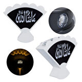 POWERMASTER PM-24454 3000K MAŞALLAH ARAPÇA ÜÇGEN DEKORATİF LED DUVAR APLİK