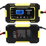 UCOMEN UC-C120501A 12V MAX 6A SARI LED GÖSTERGELİ AKÜ ŞARJ CİHAZI