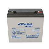 YOKOHAMA YH-1224 12 VOLT - 24 AMPER ELEKTRİKLİ BİSİKLET AKÜSÜ (180 X 76 X 167 MM)