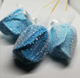 Sabun - Kokulu Süs Sabunu - Gül Mavi - 5cm