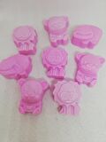 Sabun - Kokulu Süs Sabunu - Hayvan Modelleri - Pembe - 8 Adet-4cm