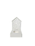 KALP DESENLİ EV TEALIGHT ŞAMDAN SETİ - YILBAŞI ÖZEL ( KIRILMAZ )