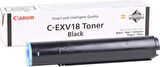 Canon C-Exv18 Toner 8400 Sayfa Siyah