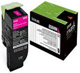 Lexmark 80C8HMO Kırmızı Orijinal Toner Lexmark CX410/CX510