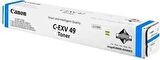 Canon C-Exv-49 Orjinal Mavi Toner  Image Runner IR-C3220