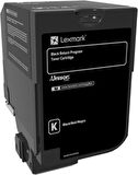 Lexmark CS720-74C50K0 Siyah Toner