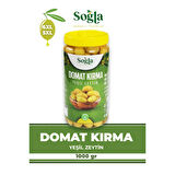 Domat Kırma Yeşil Zeytin 1000g