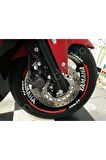 DesingONB Motorsiklet Jant Şeridi Yamaha Nmax Sağ-Sol/Ön-Arka