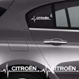 Citroen AX Ritim Oto Sticker (2 Adet)