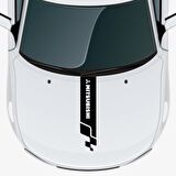 Mitsubishi L200 Ön Kaput Oto Sticker