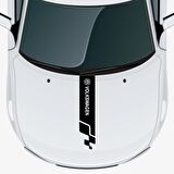 Volkswagen New Beetle Ön Kaput Oto Sticker