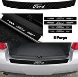 Ford C-Max Bağaj ve Kapı Eşiği Karbon Sticker (SET)