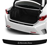 Mercedes S Arka Tampon Bagaj Koruyucu Sticker
