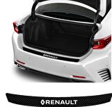 Renault Clio Arka Tampon Bagaj Koruyucu Sticker
