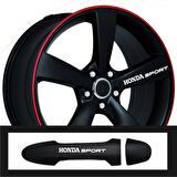 Honda Jazz Kapı Kolu Jant Sticker 10 Adet